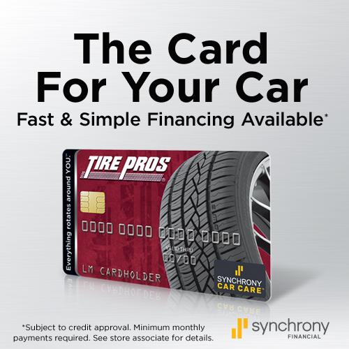 Tire Pros Financing Available at West Tire & Auto Center Tire Pros in Washington, PA 15301